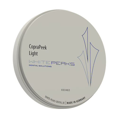 PEEK牙科材料 - CopraPeek 98  - Whitepeaks Dental Solutions GmbH - 用于牙冠 / 用于牙桥 / 生物相容性