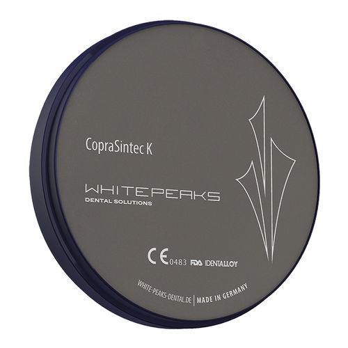 钴铬合金牙科材料 - CopraSintec K - Whitepeaks Dental Solutions GmbH - 牙齿修复 / 铣削