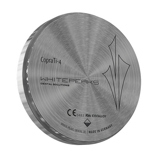 钛牙科材料 - CopraTi-4  - Whitepeaks Dental Solutions GmbH - CAD/CAM