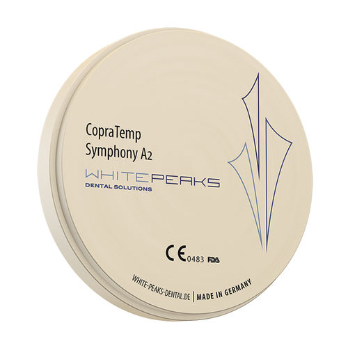 亚克力牙科材料 - CopraTemp Symphony 98 - Whitepeaks Dental Solutions GmbH - 牙齿修复 / 临时