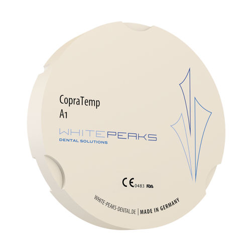 亚克力牙科材料 - CopraTemp 95 - Whitepeaks Dental Solutions GmbH - 牙齿修复 / 用于牙冠 / 用于牙桥