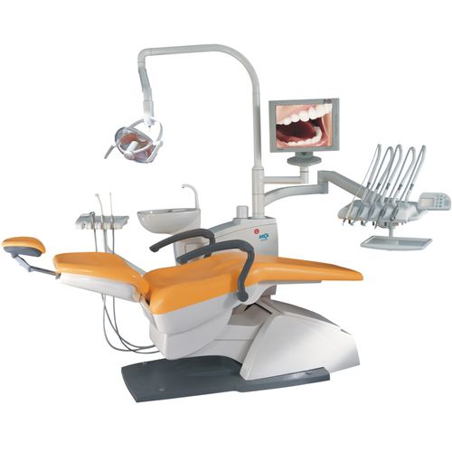 带椅子牙科治疗设备 - S2318 - Sinol Dental Limited - 带监护仪 / 带卫生系统 / 带器械架