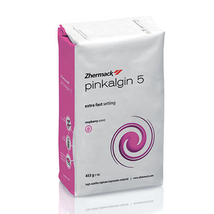 藻酸盐牙科材料 - Pinkalgin 5 - Zhermack - 用于印模托盘