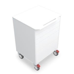 医用推车 - ALR5AT - Zilfor - 通用 / 5 屉式 / 移动式