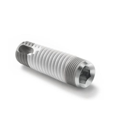 锥形牙齿植入物 - Vent® (TSV)  - Zimmer Dental - 钛 / 内六角形 / 直线型