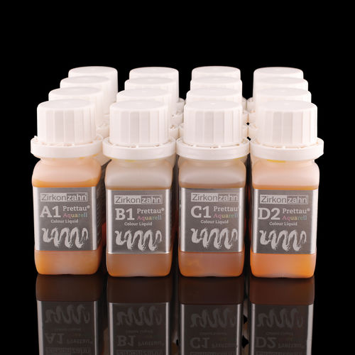 牙科实验室牙科材料 - Colour Liquid Prettau® Aquarell - Zirkonzahn/泽康赞 - 液体 / 有色