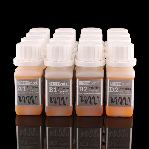 牙科实验室牙科材料 - Colour Liquid Prettau® 4 Anterior® Aquarell - Zirkonzahn/泽康赞 - 液体 / 有色