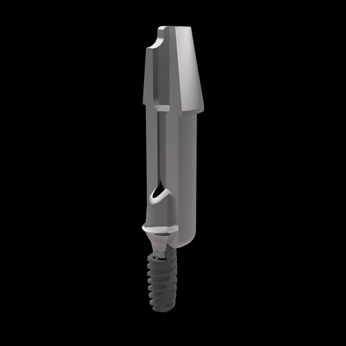 钛种植体基台 - Raw-Abutment® - Zirkonzahn/泽康赞 - 外部 / 直线型 / 铣削