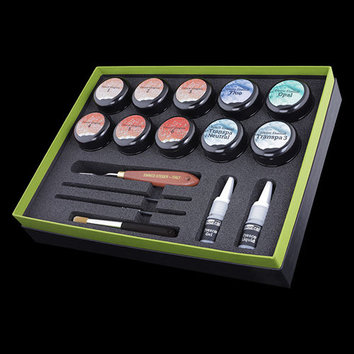 陶瓷牙科材料 - Set Fresco Essential - Zirkonzahn/泽康赞 - 用于牙贴面 / 牙龈 / 凝胶