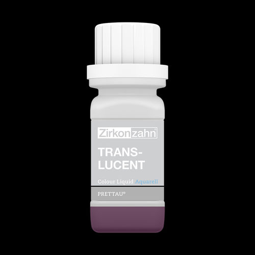 牙齿修复牙科材料 - Colour Liquid Prettau® Aquarell Translucent - Zirkonzahn/泽康赞 - 用于牙冠 / 液体 / 半透明
