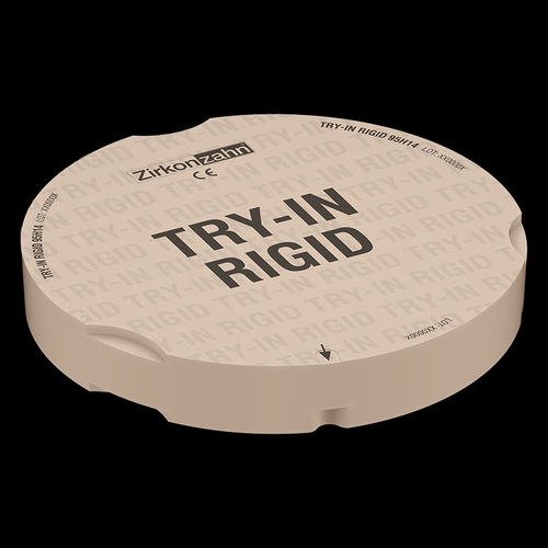 树脂材质牙科材料 - Try-In Rigid - Zirkonzahn - 牙齿修复 / CAD/CAM
