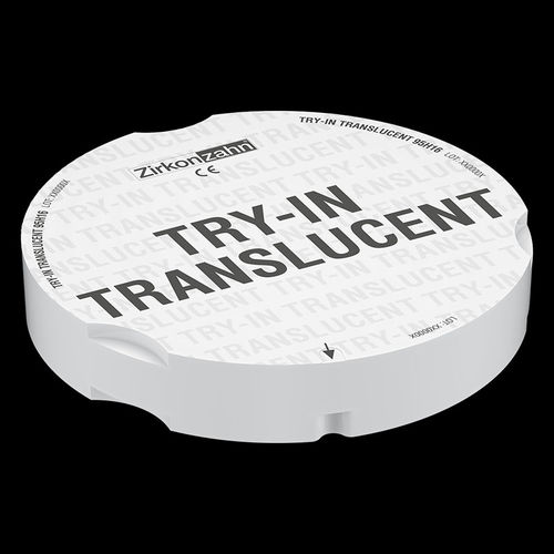 树脂材质牙科材料 - Try-In Translucent - Zirkonzahn/泽康赞 - 牙齿修复