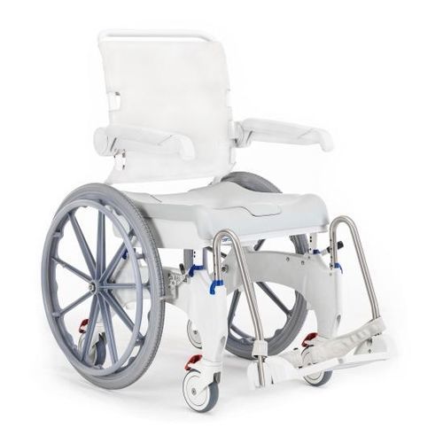 带轮淋浴椅 - Aquatec Ocean Ergo - Invacare - 带便孔 / 人体工学