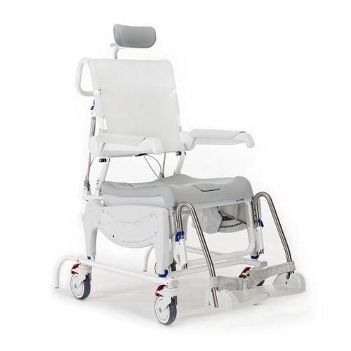 带轮淋浴椅 - Aquatec Ocean Ergo VIP - Invacare - 带便孔 / 人体工学