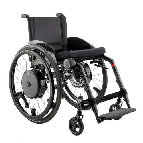 手推轮椅 - e-motion DuoDrive - Invacare - 户外 / 带脚托