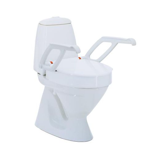 带扶手马桶增高器 - Aquatec 90000 - Invacare - 带盖
