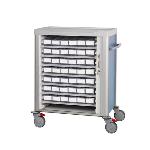 医用推车 - F-CMU-1 - Behmpat Producciones S.L - 药品 / 药物分配 / 塑料
