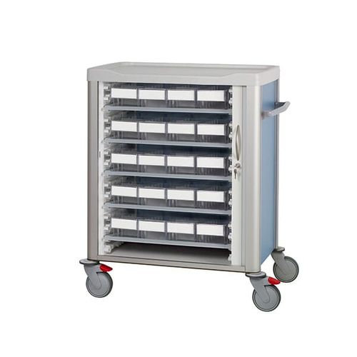 医院用推车 - F-CMU-3 - Behmpat Producciones S.L - 药品 / 药物分配 / 塑料