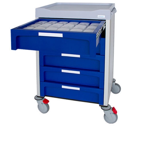 医院用推车 - F-DNOV-0-5-0-RBT - Behmpat Producciones S.L - 用于药物 / 护理 / 存储