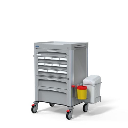 医院用推车 - F-DNOVMED-7T-C3-12 - Behmpat Producciones S.L - 用于药物 / 运输 / 存储