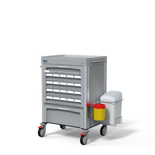 医用推车 - F-DNOVMED-7-C4-2 - Behmpat Producciones S.L - 用于药物 / 运输 / 存储
