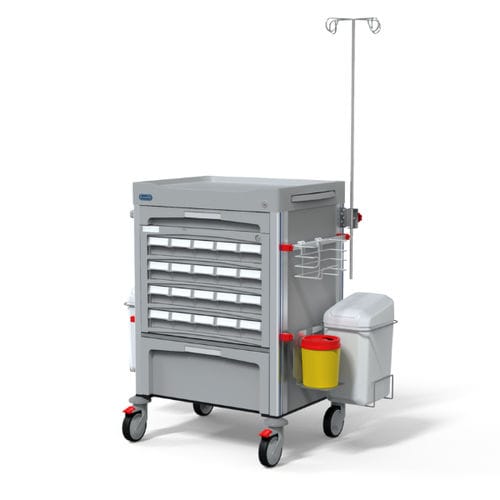 医用推车 - F-DNOVMED-C4-2 - Behmpat Producciones S.L - 用于药物 / 运输 / 存储
