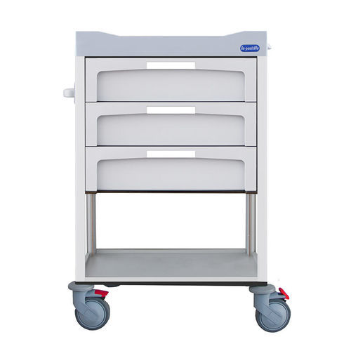 医用手推车 - F-DNOV-0-3-0-RBT - Behmpat Producciones S.L - 用于药物 / 存储 / 3 屉式