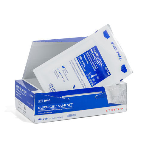 编织带式止血剂 - SURGICEL™ NU-KNIT™ - Ethicon/爱惜康内镜外科