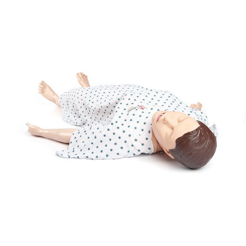 护士护理医学教学模型 - Nursing Anne™ - Laerdal Medical/挪度全球健康 - 创伤 / 数字实时反馈 / 带有发声器