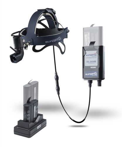 手术头灯 - SSL-9500 - Sunoptics Surgical - LED式 / 充电电池 / 便携式光源
