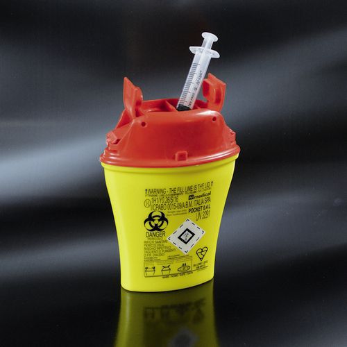 废料储存容器 - 8104 - Nuova Aptaca - 聚丙烯 / 加压加热