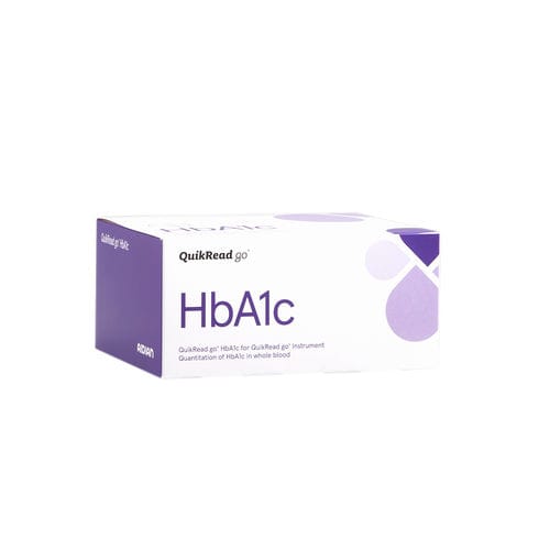 糖尿病快速诊断检测 - QuikRead go  - Aidian Oy - HbA1c / 血糖 / 血红蛋白