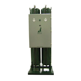 医用制氧机 - OG-2000 - Oxygen Generating Systems International - 固定 / PSA / 2个存储罐