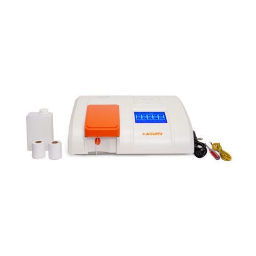 半自动生化分析仪 - Acculab At 112 Plus - Accurex Biomedical Pvt. Ltd.  - 台式 / 带触摸屏 / RS232