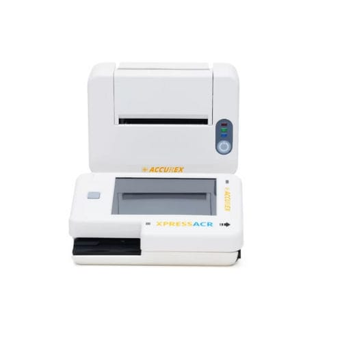 自动尿液分析仪 - Xpress ACR  - Accurex Biomedical Pvt. Ltd.  - 台式 / 触摸屏