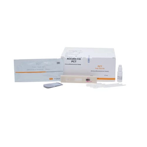 脓毒病快速诊断套装 - AccuDx CQ - Accurex Biomedical Pvt. Ltd.  - 睾酮 / 钙 / 细菌