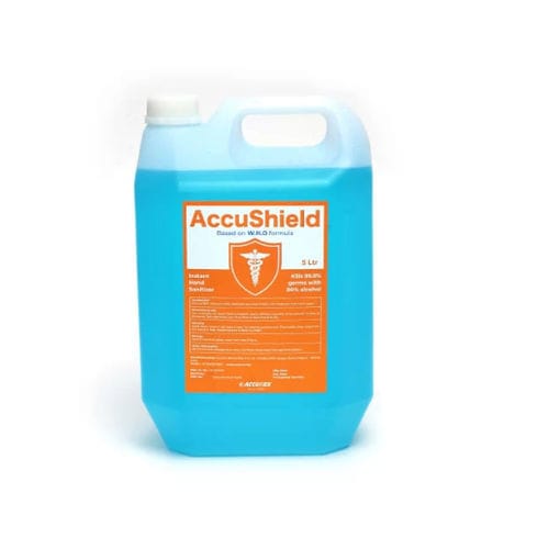 80%消毒洗手液 - Accushield - Accurex Biomedical Pvt. Ltd.  - 5000mL