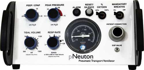 急救呼吸机 - pNeuton model A - Airon Corporation - 气动 / 运输 / CPAP