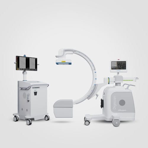 移动式影像增强器 - DIGISCAN V20/V30 - Allengers Medical Systems - 平板探测器 / 带视频柱 / 带视频显示器