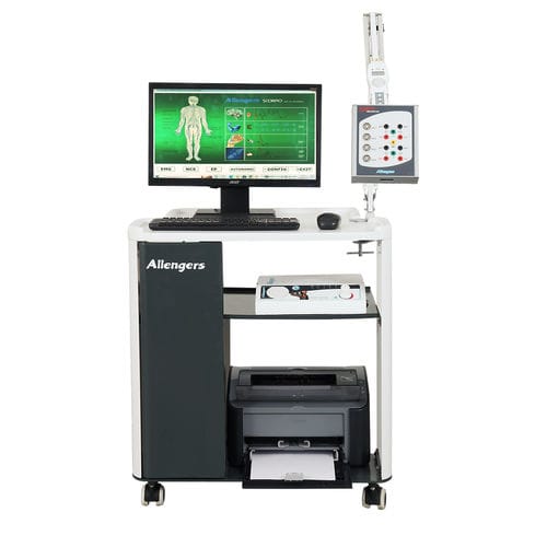 双通道肌电图仪 - SCORPIO - Allengers Medical Systems - 4通道 / 用于研究 / 推车式