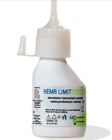 粉末止血剂 - HEMA LIMIT POWDER - Amed Therapeutics