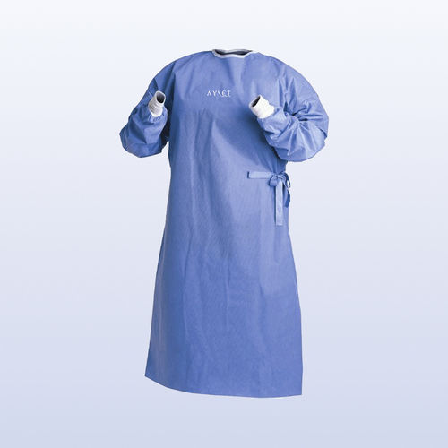 男女通用外科手术服 - AYSET TIBBI ÜRÜNLER VE PLASTIK TEKSTIL ELEKTRONIK GIDA TEMIZLIK MADDELERI SAN AS - 一次性 / 透气 / 无菌