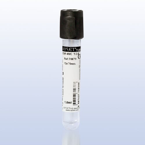 ESR采样管 - 81142 - AYSET TIBBI ÜRÜNLER VE PLASTIK TEKSTIL ELEKTRONIK GIDA TEMIZLIK MADDELERI SAN AS - 圆柱 / PET / 塑料