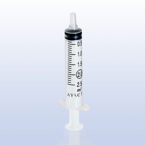 皮下注射器 - 3P - AYSET TIBBI ÜRÜNLER VE PLASTIK TEKSTIL ELEKTRONIK GIDA TEMIZLIK MADDELERI SAN AS - 聚丙烯 / 聚乙烯 / 一次性