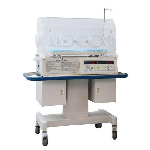 带滑轮保育箱 - B-1000 - Beijing Julongsanyou Technology - 带监护仪 / 带光疗灯 / 带收纳