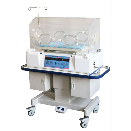 带滑轮保育箱 - B-3000 (ABS) - Beijing Julongsanyou Technology - 带监护仪 / 带光疗灯 / 带收纳