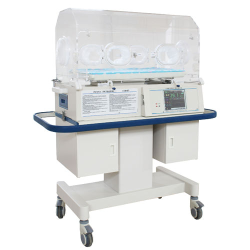 带滑轮保育箱 - B-4000 - Beijing Julongsanyou Technology - 带监护仪 / 带光疗灯 / 带收纳
