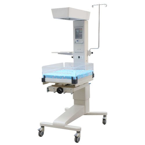 带光疗灯婴儿辐射保暖台 - BNT-3000 - Beijing Julongsanyou Technology - 滑轮