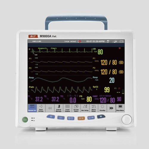 CO2病人监护仪 - M9000A VET - Guangdong Biolight Meditech - PNI / SpO2 / 兽用