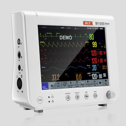 便携式病人监护仪 - M1000 VET - Guangdong Biolight Meditech - 紧凑型 / ECG / RESP